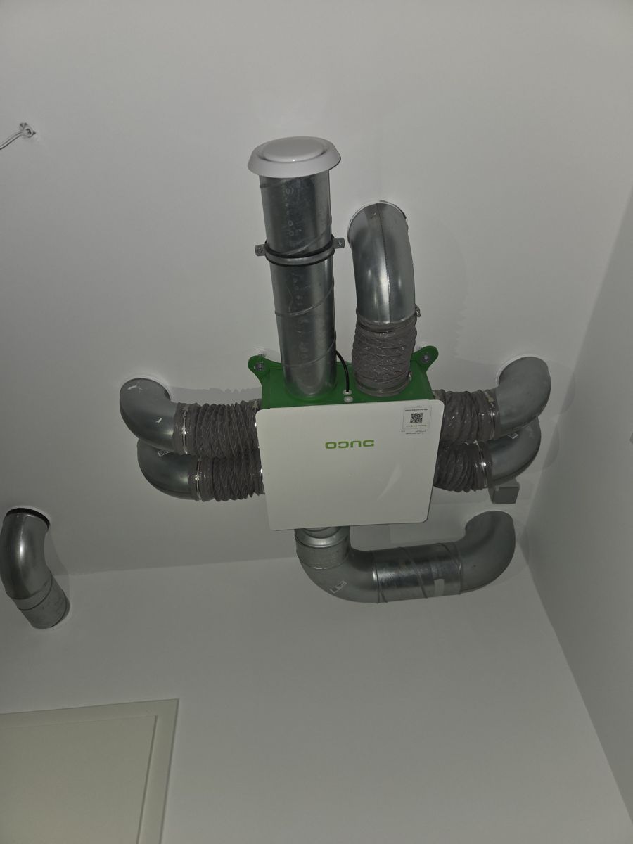 Caisson de ventilation double flux (DUCO) — M2KS